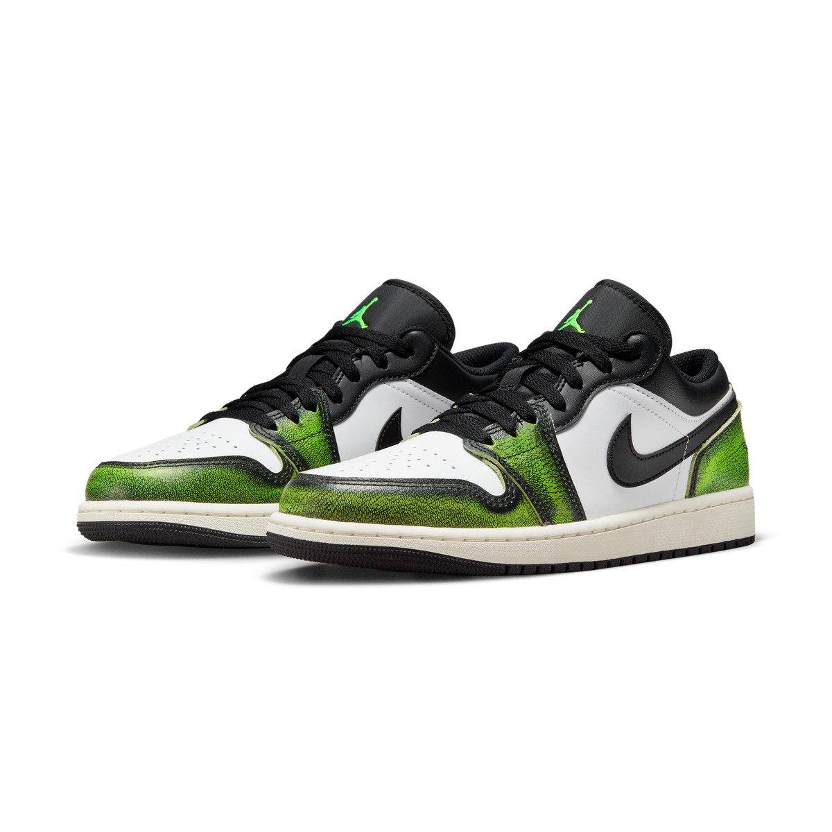 Jordan 1 Low Wear Away Electric Green