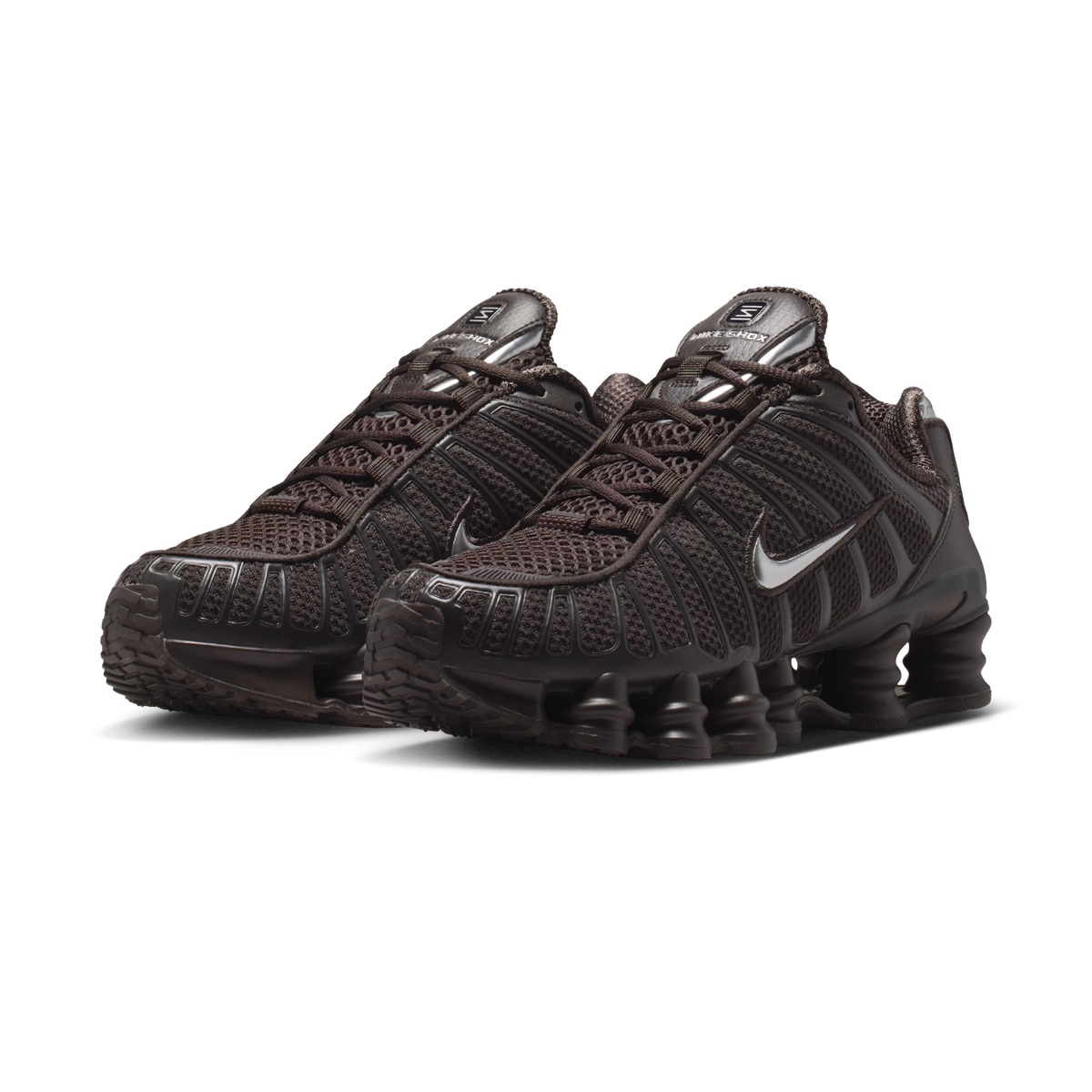 Nike Shox TL Velvet Brown Metallic Silver (Women's)