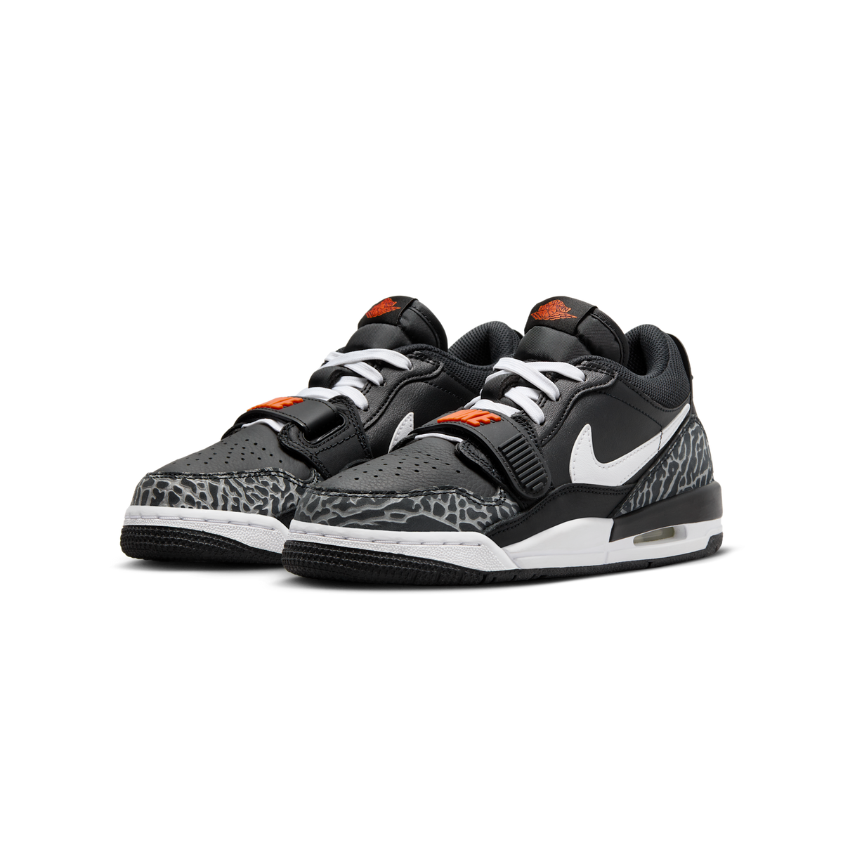 Jordan Legacy 312 Low Black White Safety Orange (GS)