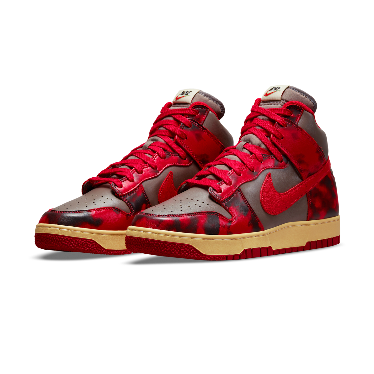 Nike Dunk High 1985 Red Acid Wash