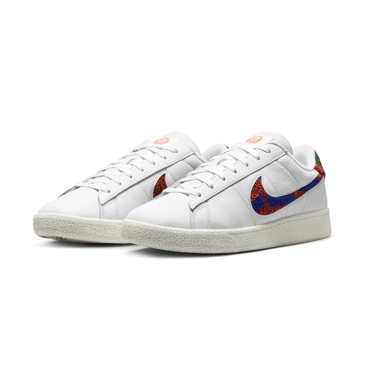 Nike Tennis Classic Premium White Sail Safety Orange | IV1293-100