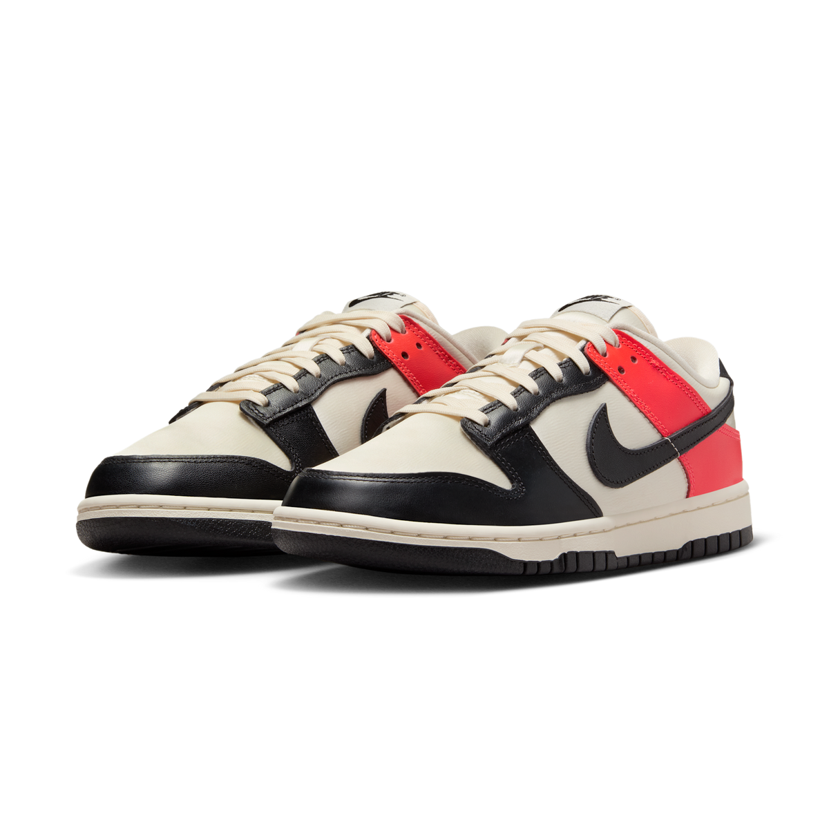 Nike Dunk Low Black Toe Bright Crimson (Women's) | HQ3423-635