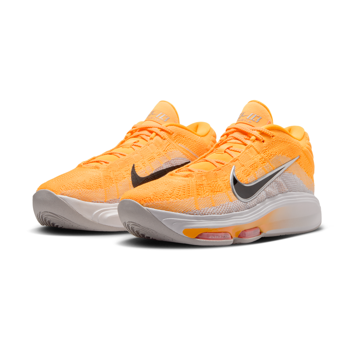 Nike Air Zoom GT Hustle 3 Laser Orange Metallic Silver
