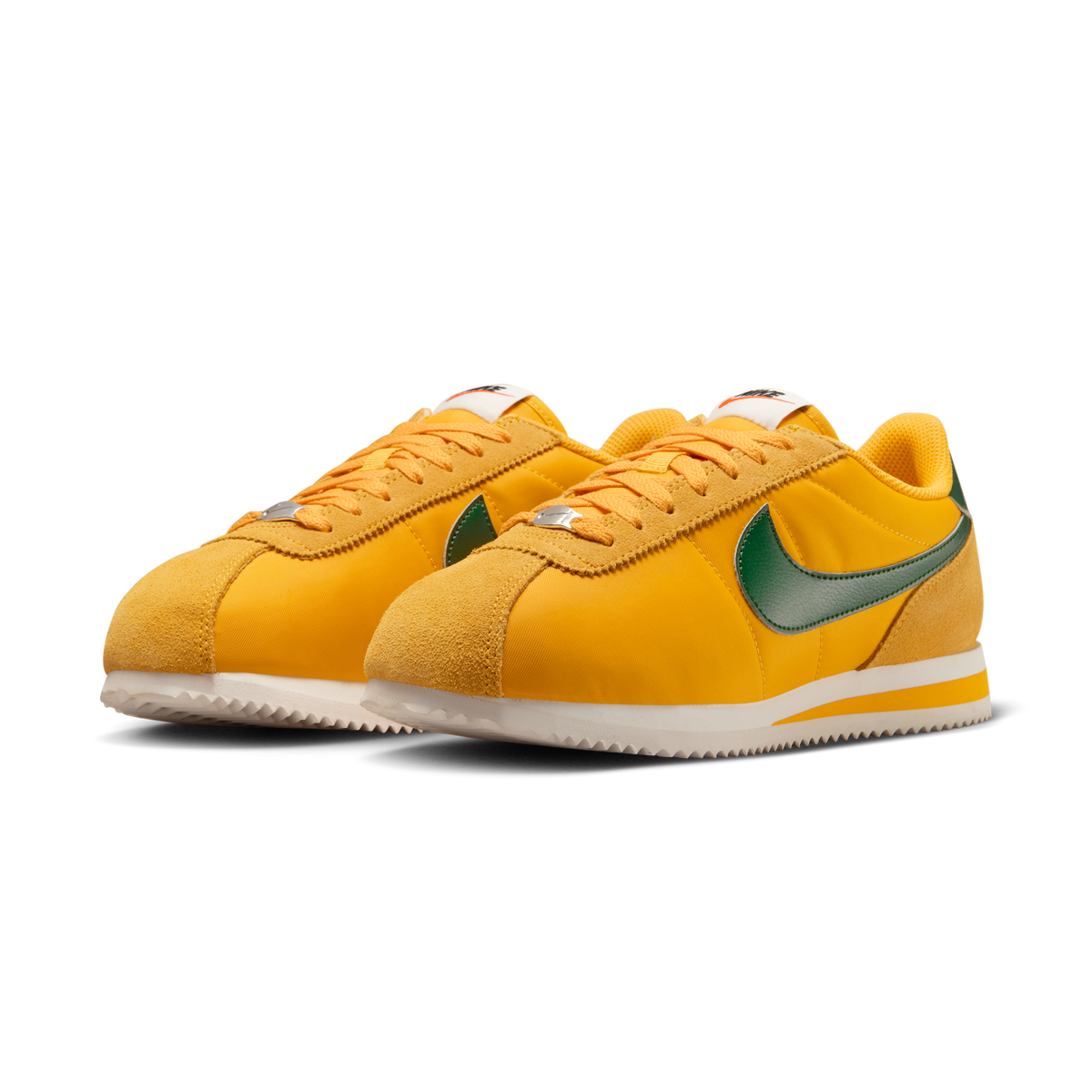 Nike Cortez Textile Yellow Ochre Gorge Green (Women's) | DZ2795-702