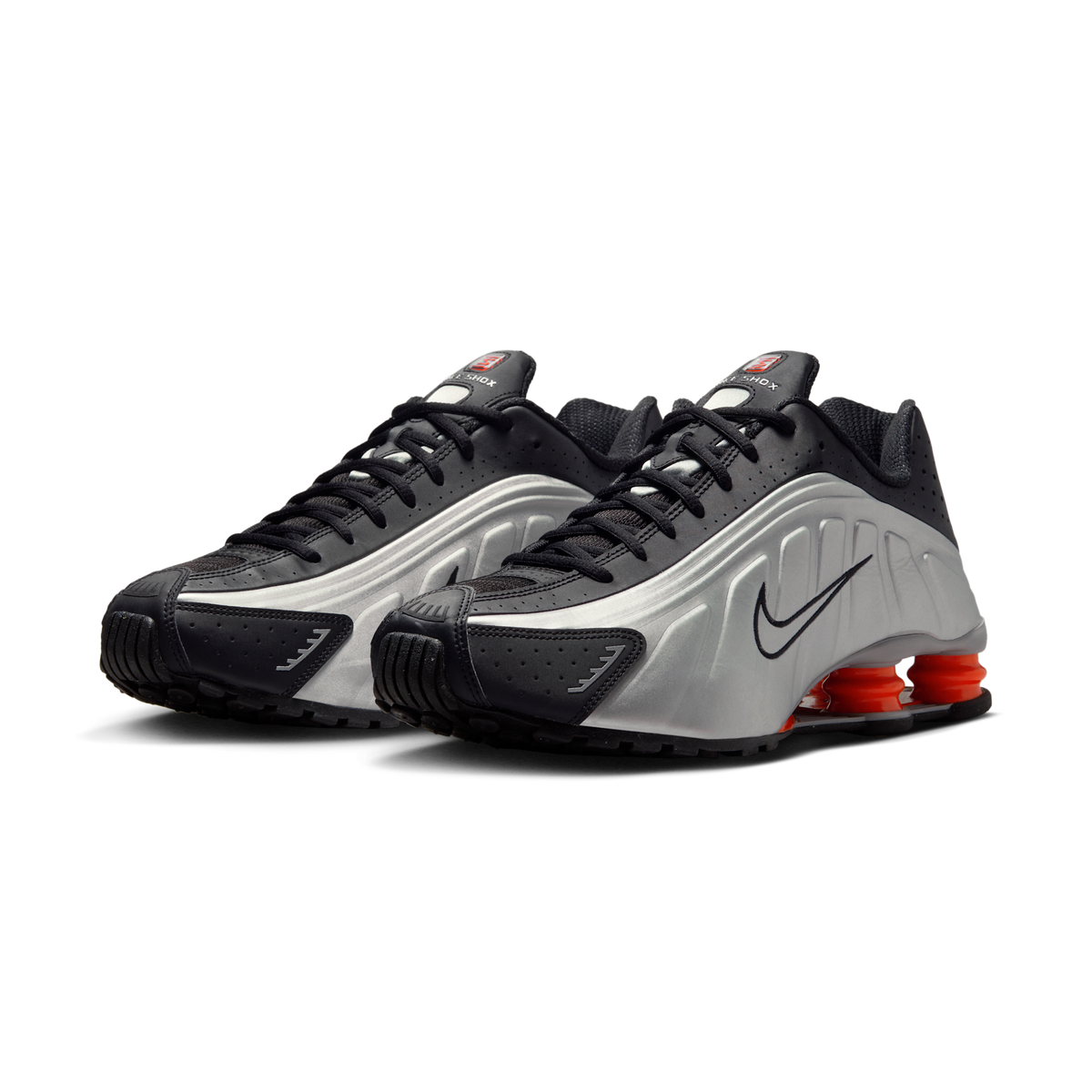 Nike Shox R4 Black Metallic Silver (2025)