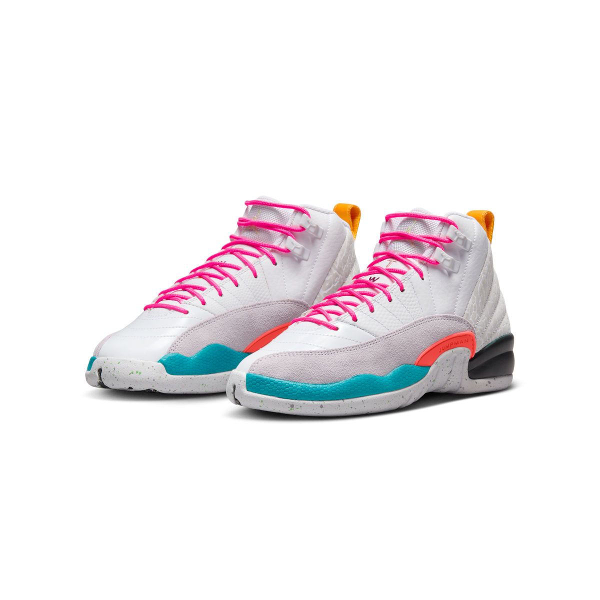 Jordan 12 Retro White Vapor Green (GS)