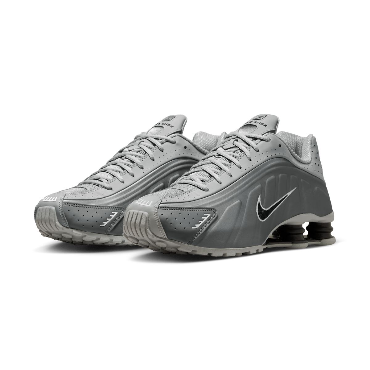 Nike Shox R4 Light Smoke Grey Black | HQ1988-011