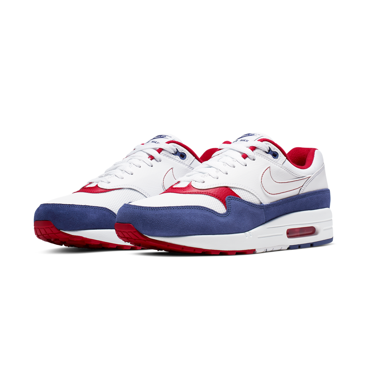 Nike Air Max 1 White Red Blue