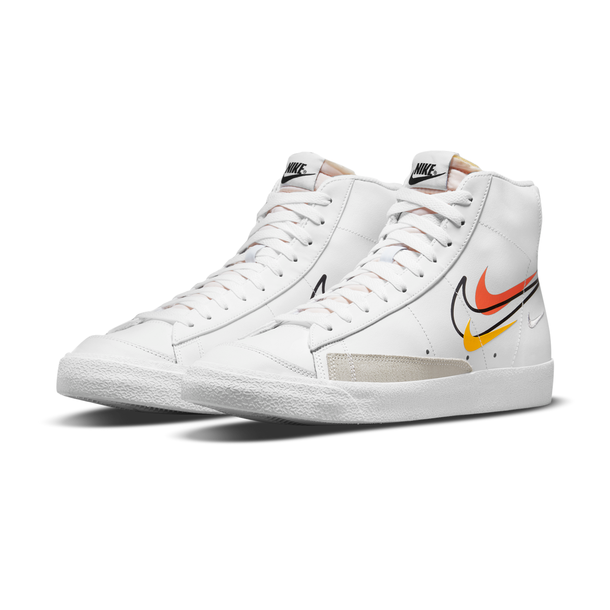 Nike Blazer Mid 77 Multi-Swoosh White | DN7996-100