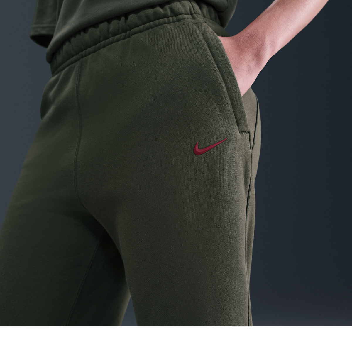 Nike x NOCTA Fleece Relaxed Track Pant Cargo Khaki