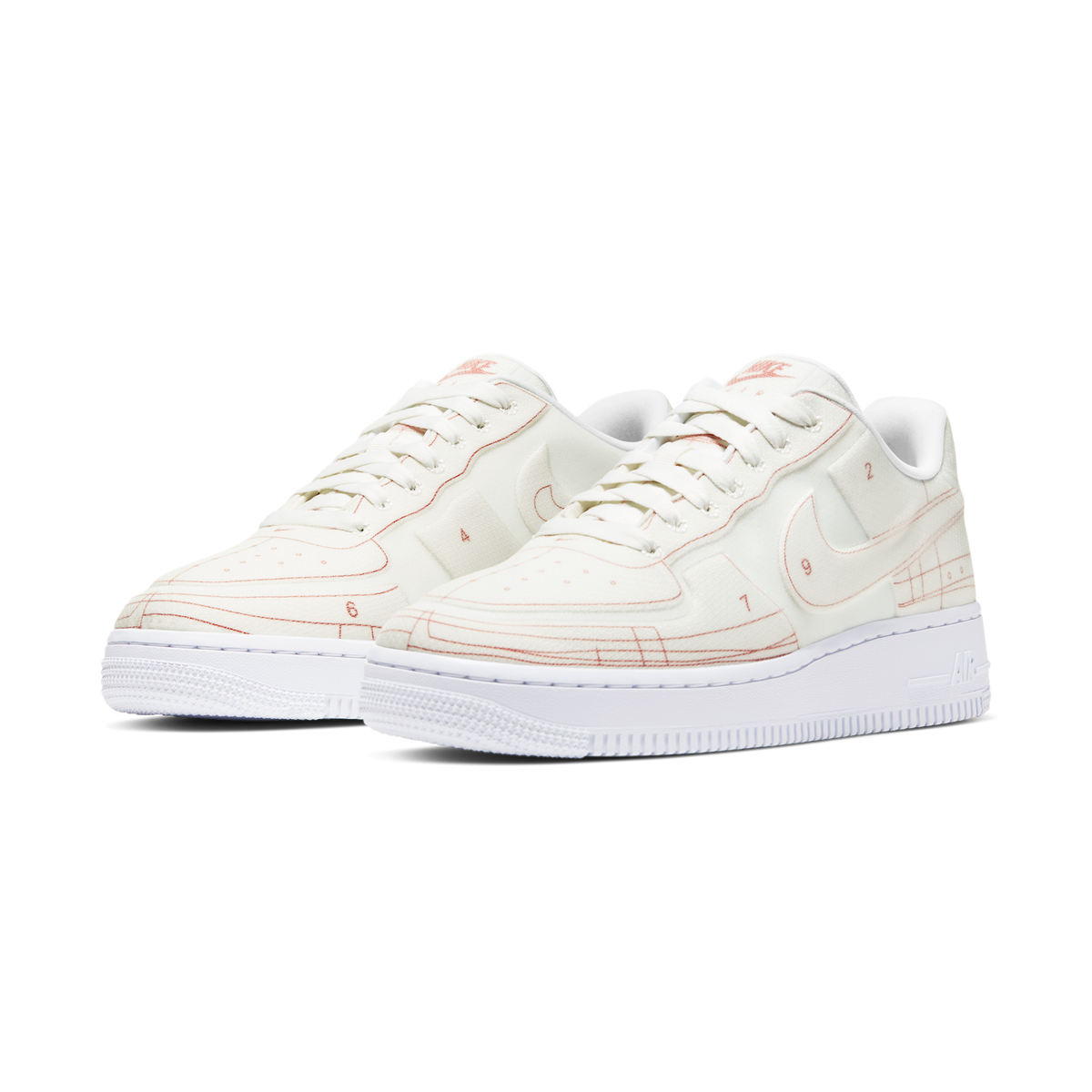 Nike Air Force 1 Low '07 LX Blueprint Summit White (Women's)