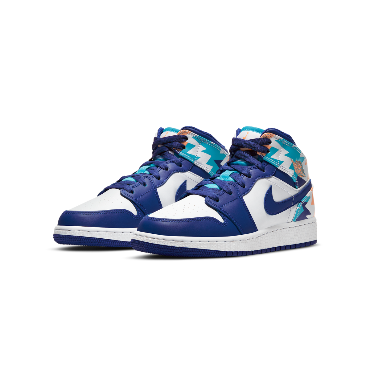 Jordan 1 Mid Geometric Print (GS)