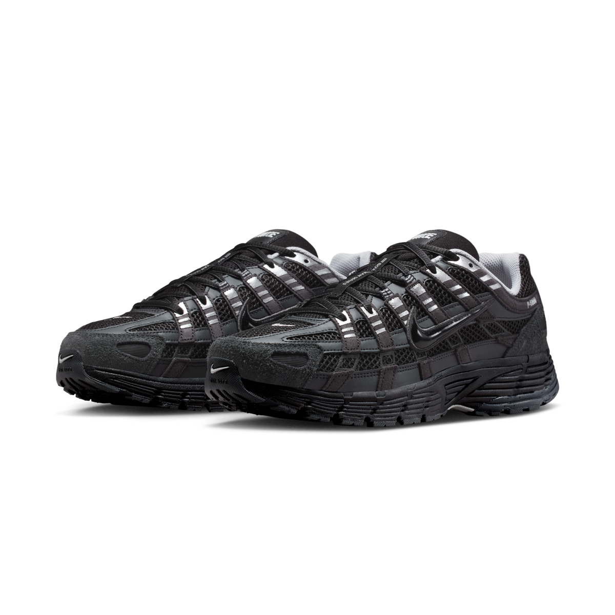 Nike P-6000 Suede Anthracite Metallic Silver