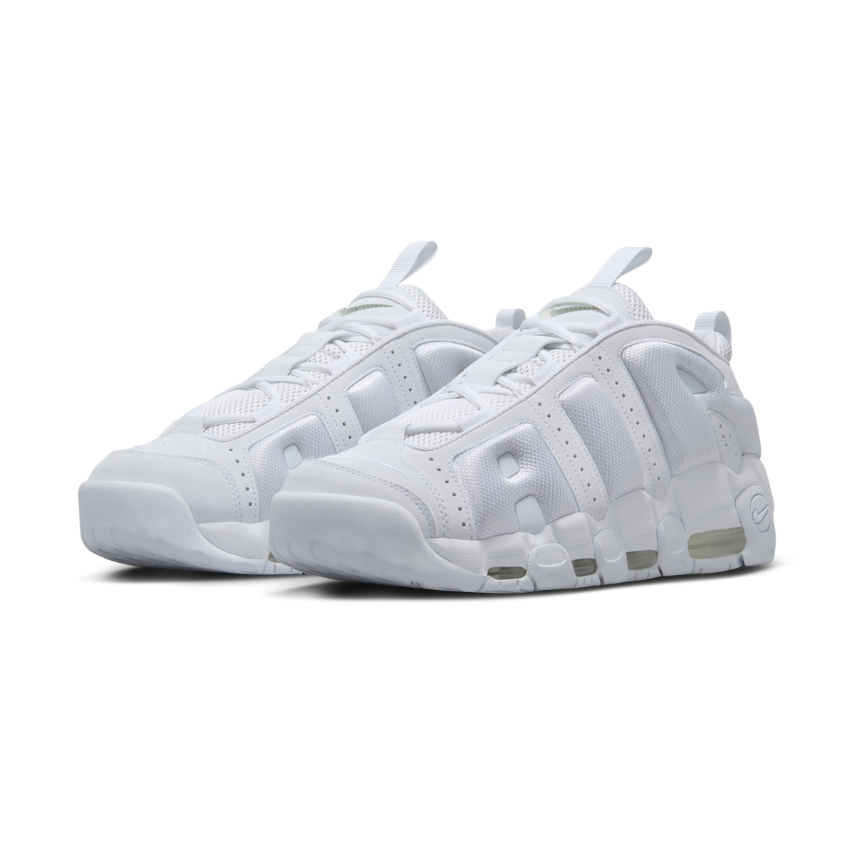Nike Air More Uptempo Low Triple White