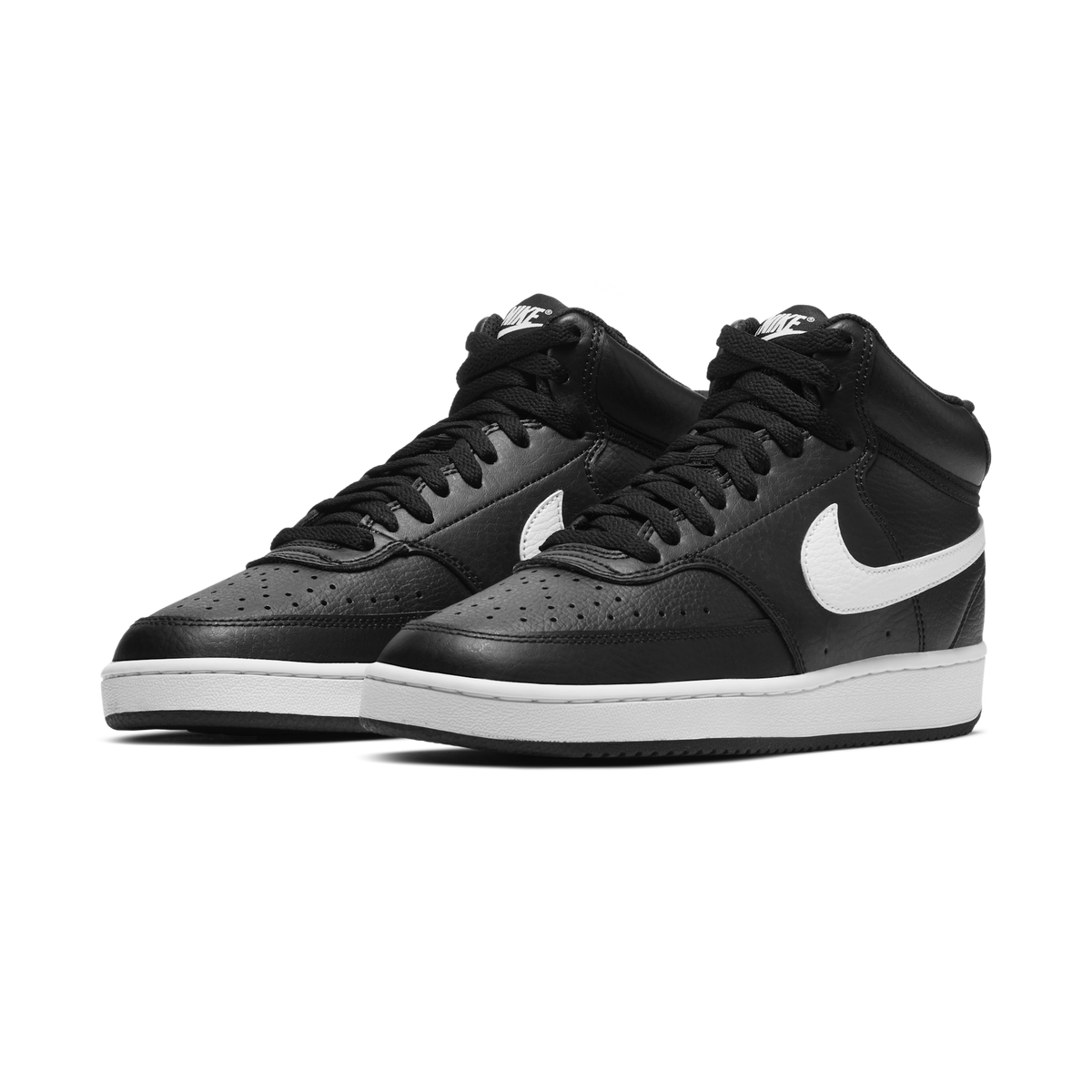 Nike Court Vision Mid Black White (Women's)