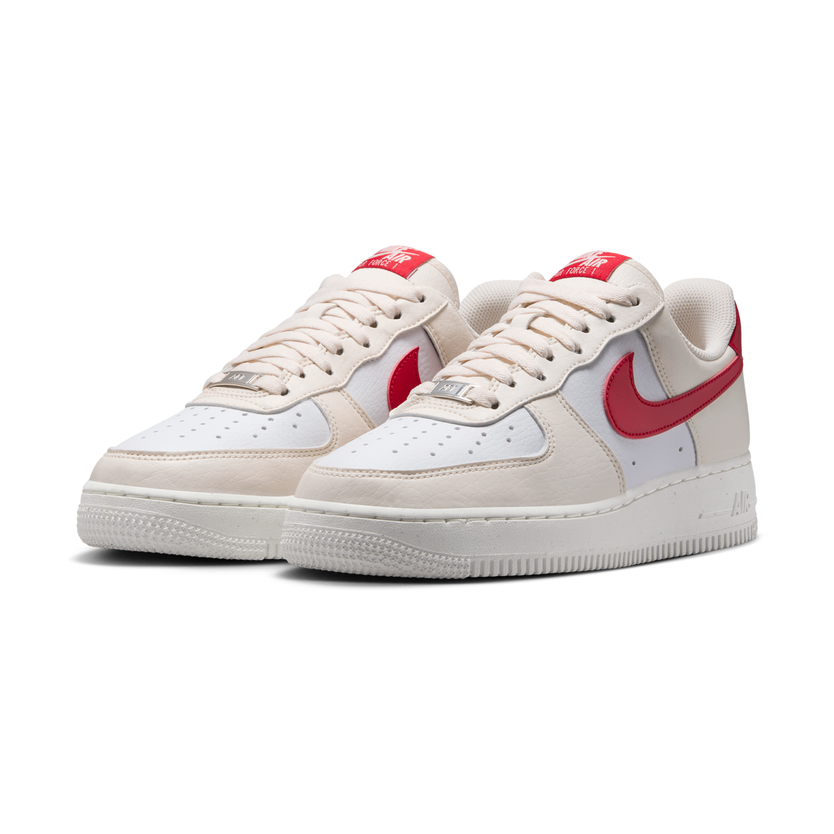 Nike Air Force 1 Low '07 Next Nature Pale Ivory University Red (Women's)