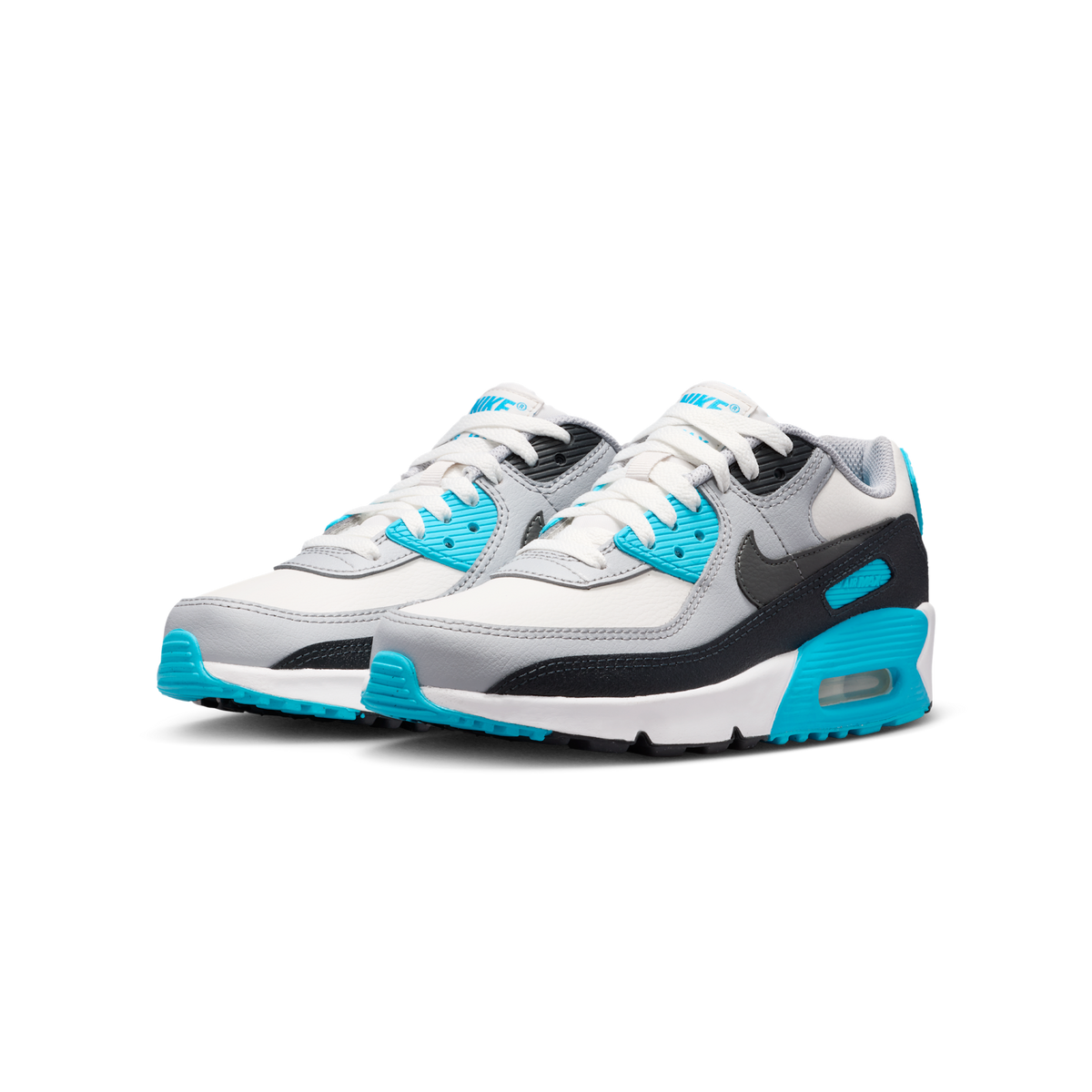 Nike Air Max 90 LTR Platinum Tint Blue Lightning (GS)
