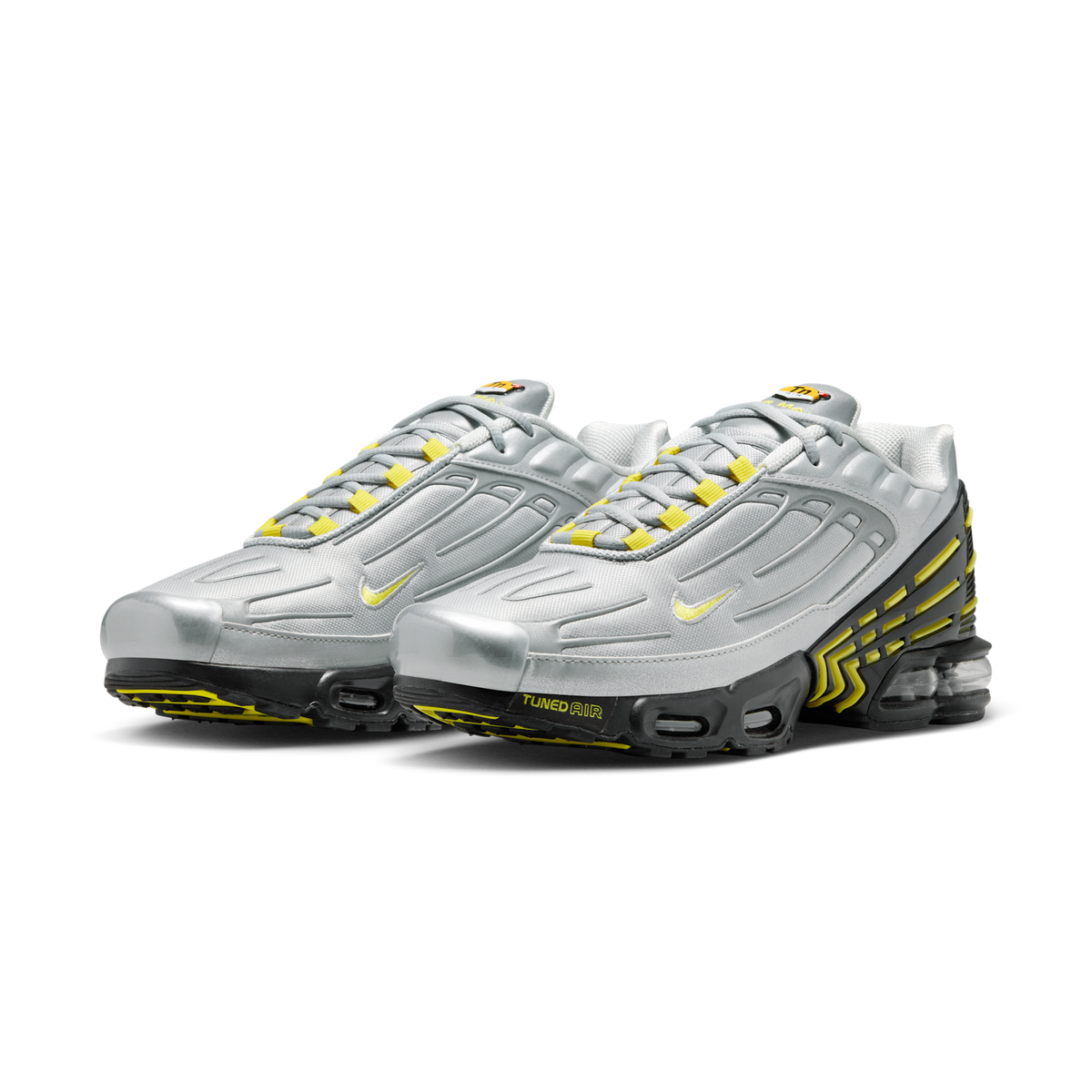 Nike Air Max Plus 3 Metallic Silver Opti Yellow | FZ4623-001