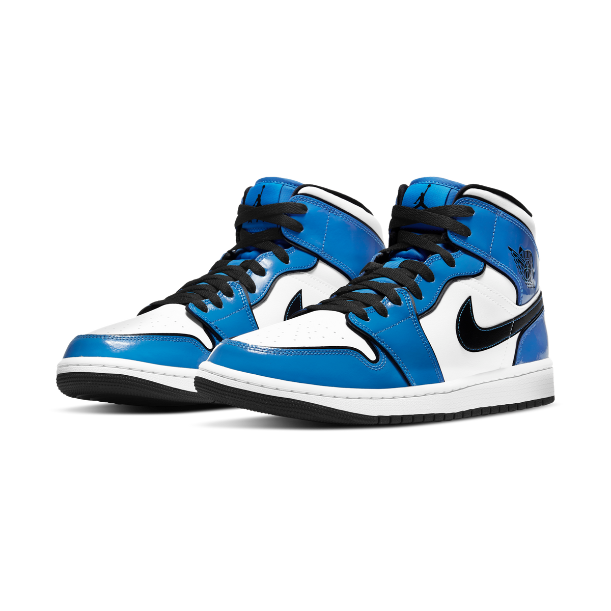 Jordan 1 Mid Signal Blue