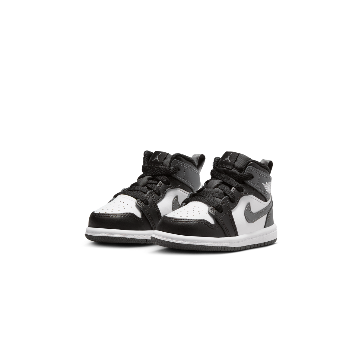 Jordan 1 Mid Black White Iron Grey (TD)