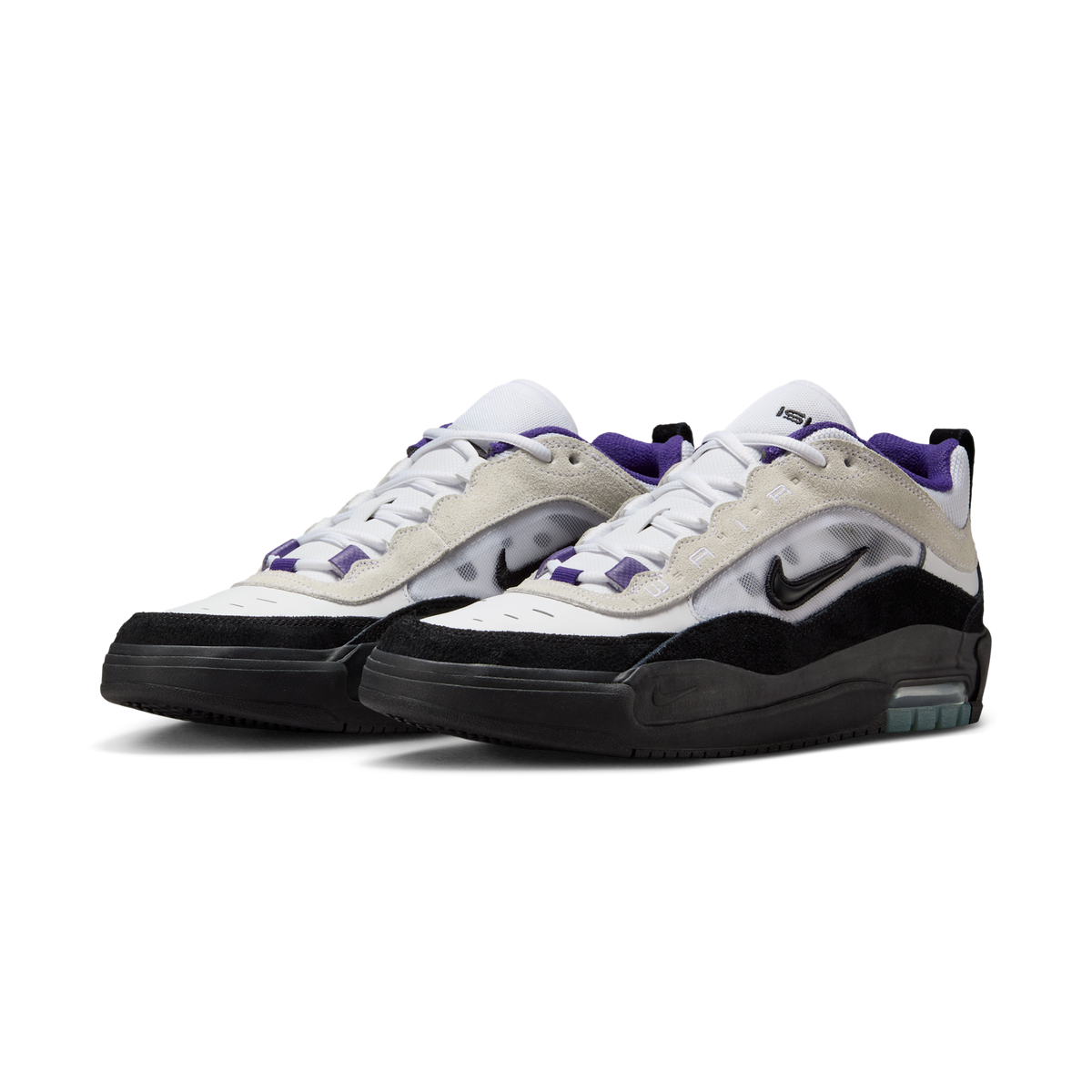 Nike SB Air Max Ishod White Black Court Purple | FB2393-104