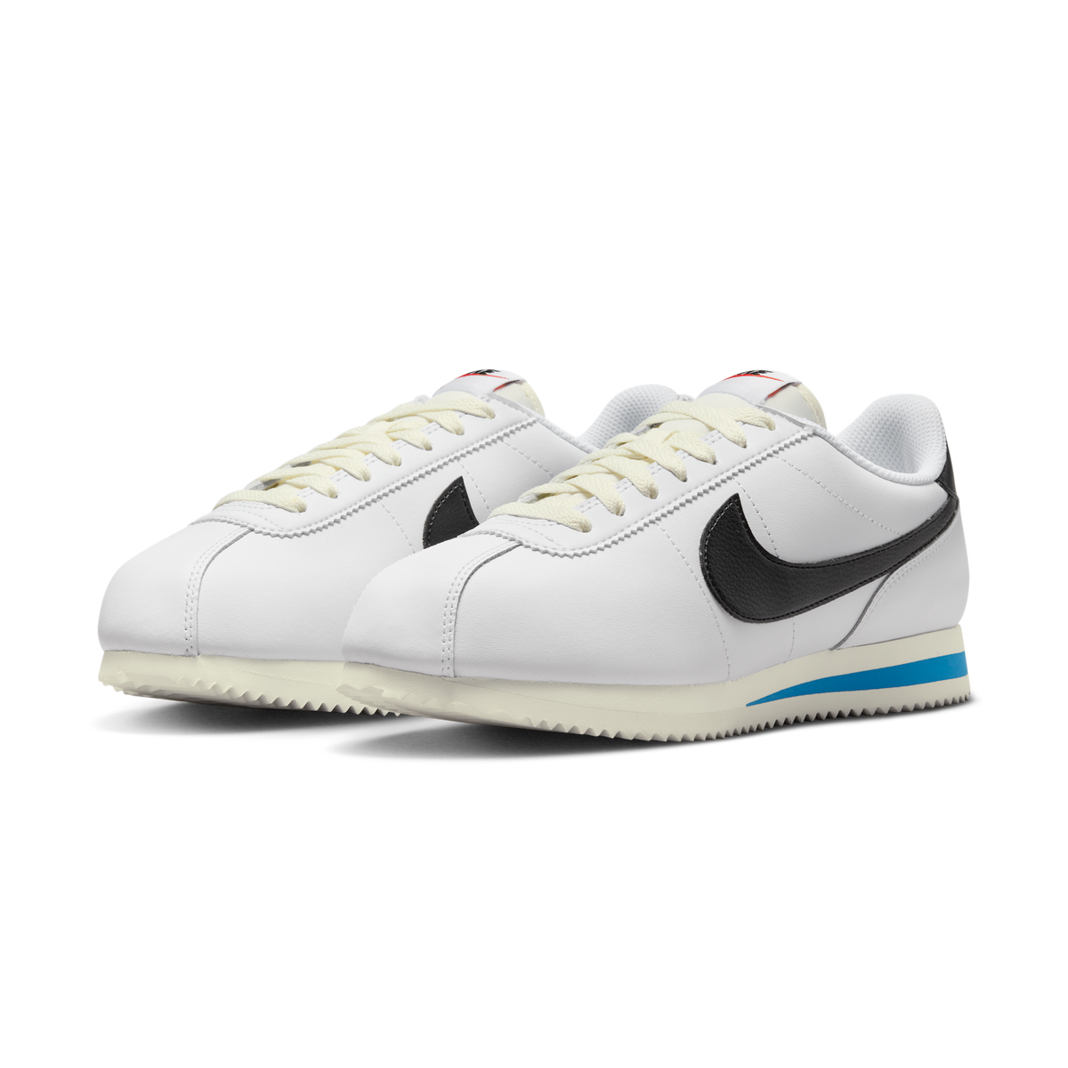 Nike Cortez White Black Light Photo Blue (Women's)