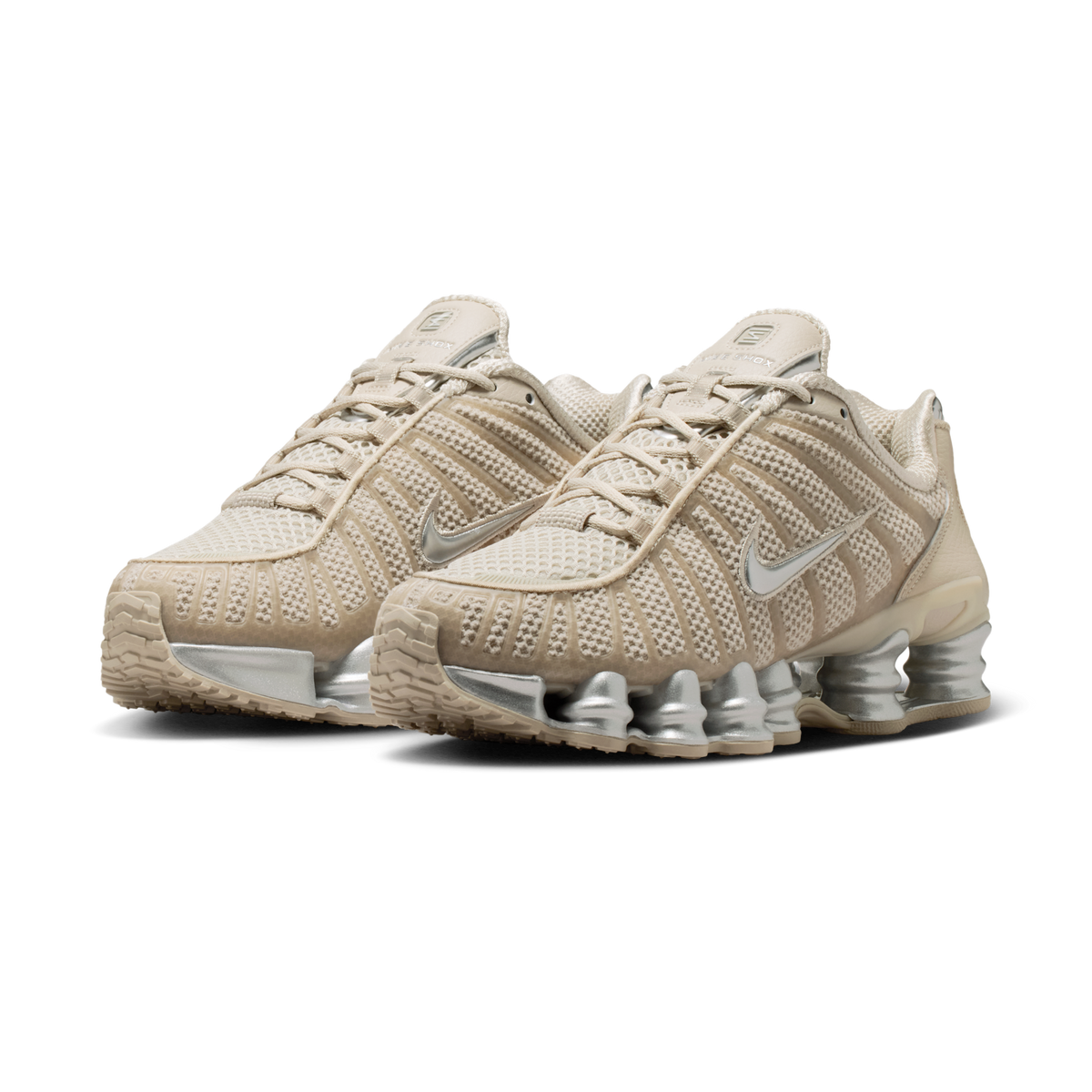 Nike Shox TL Cream Metallic Silver (Women's)