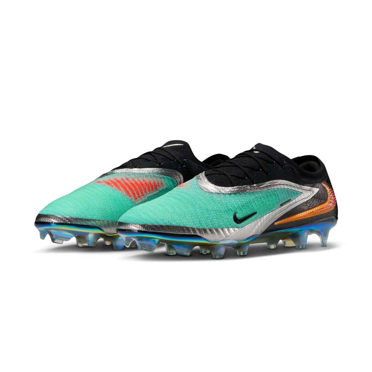 Nike Phantom 6 Low Elite FG Chrome Black | IH3737-001