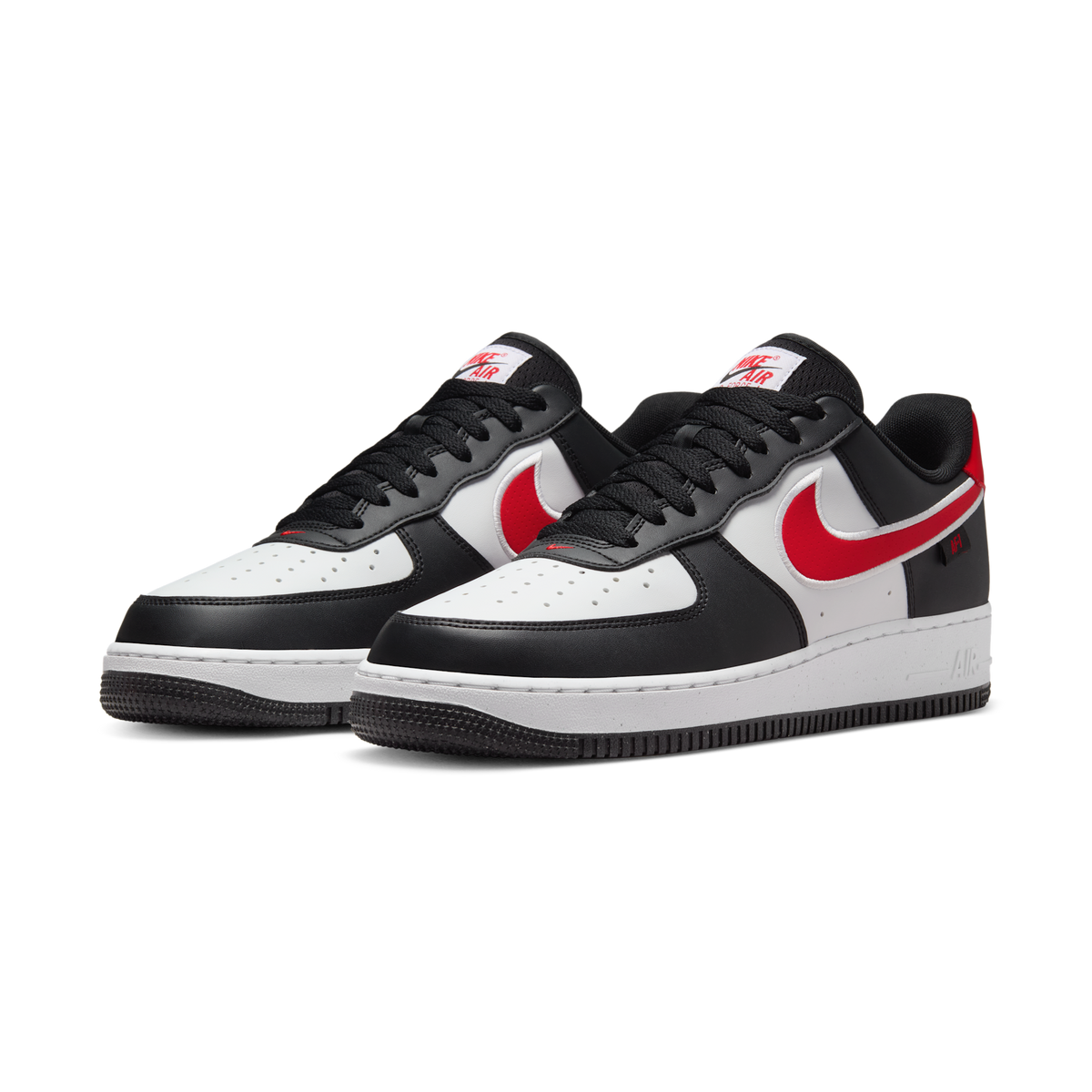 Nike Air Force 1 Low '07 Next Nature Black White University Red