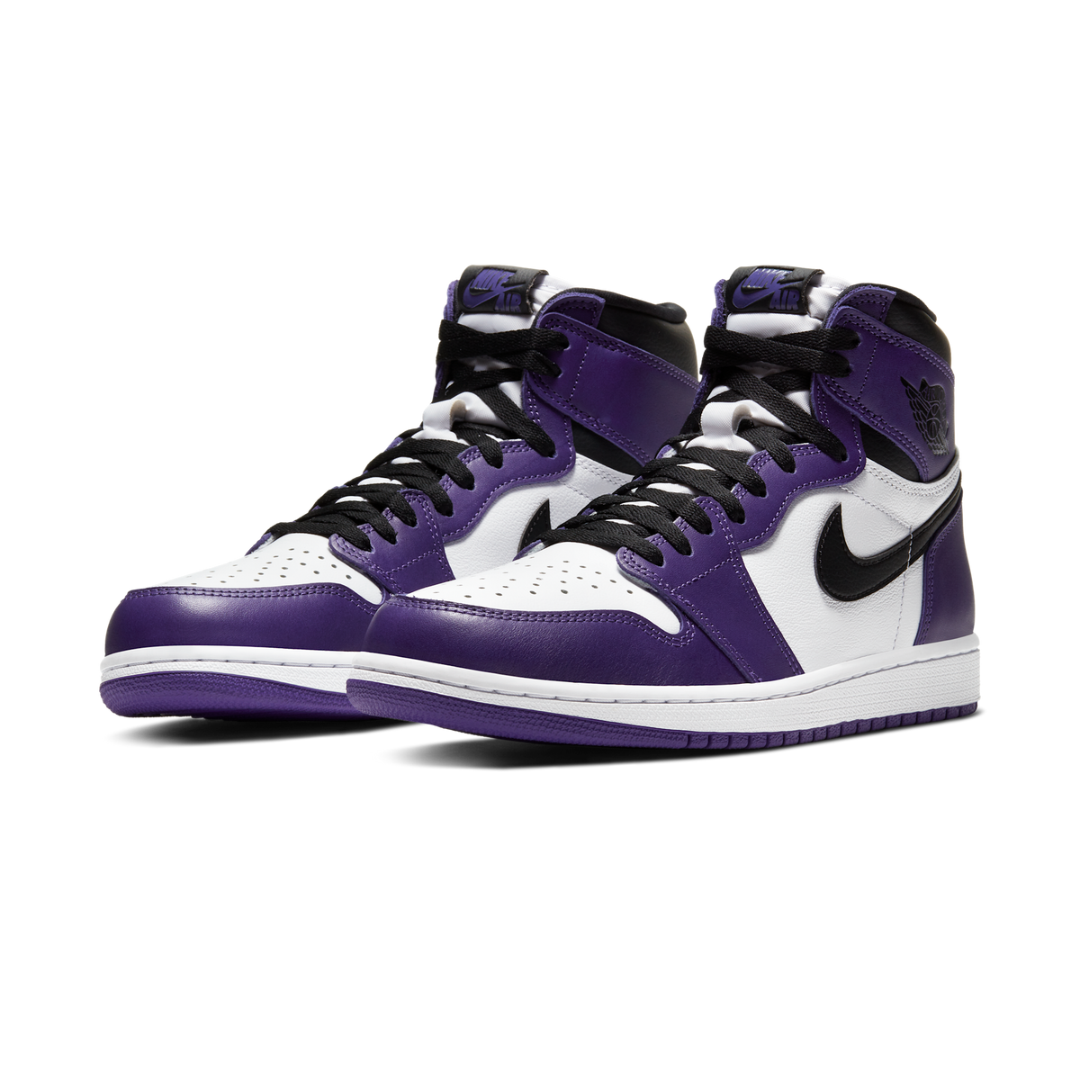 Jordan 1 Retro High Court Purple White