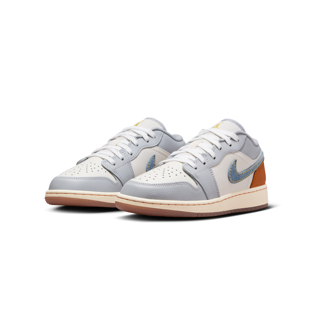 Jordan 1 Low SE Phantom Coconut Milk Amber Brown Light Armory Blue (GS)