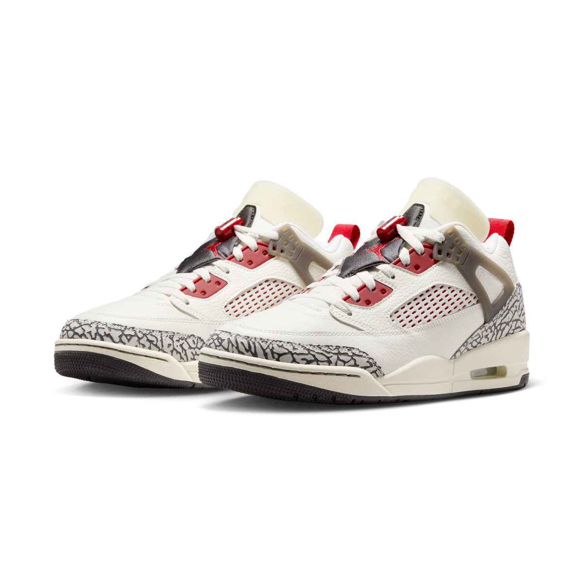 Jordan Spizike Low Sail Anthracite Coconut Milk Varsity Red