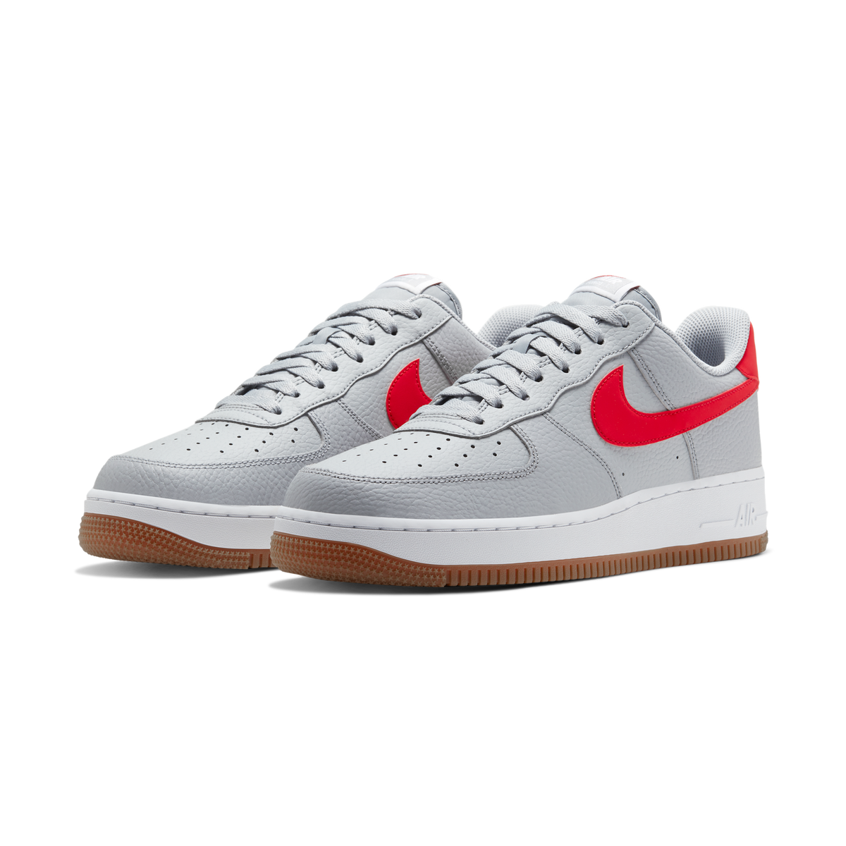 Nike Air Force 1 Low '07 Wolf Grey University Red