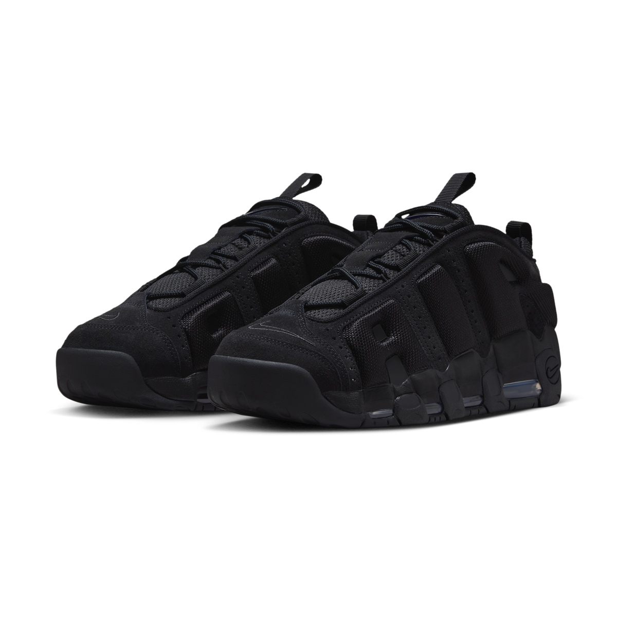 Nike Air More Uptempo Low Triple Black