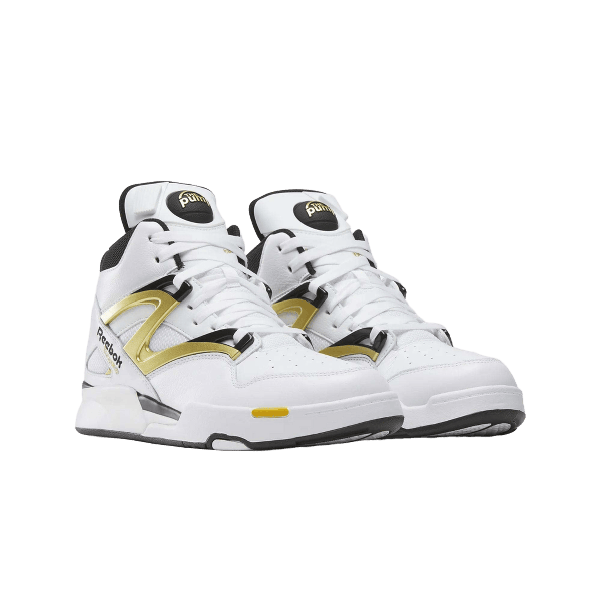 Reebok Pump Omni Zone II Retro White Black Gold