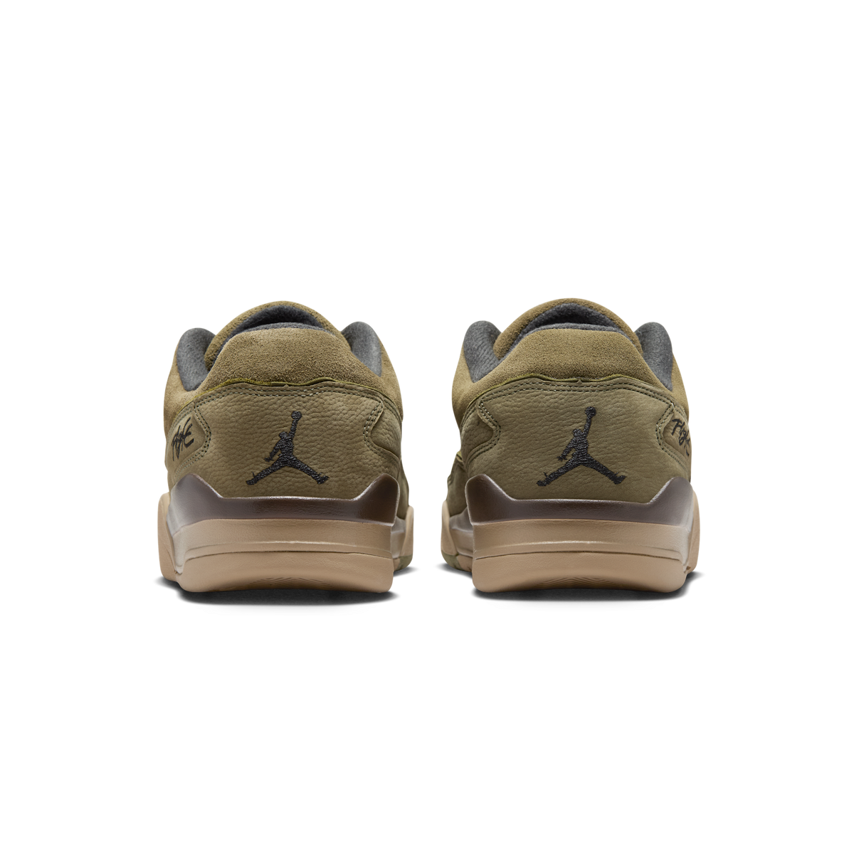 Jordan Flight Court Medium Olive Baroque Brown