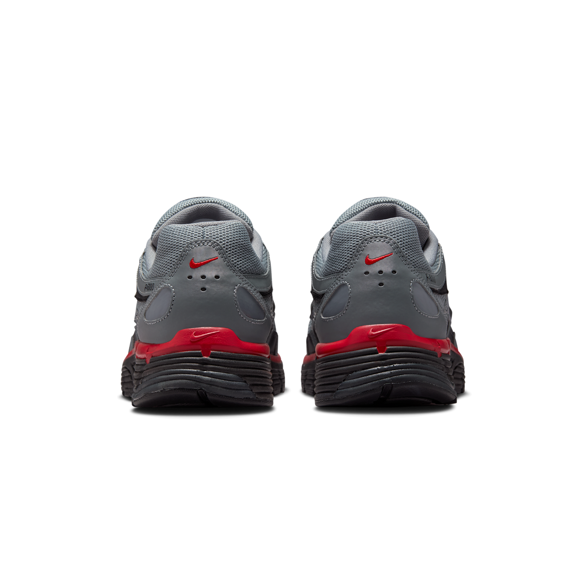 Nike P-6000 Cool Grey University Red