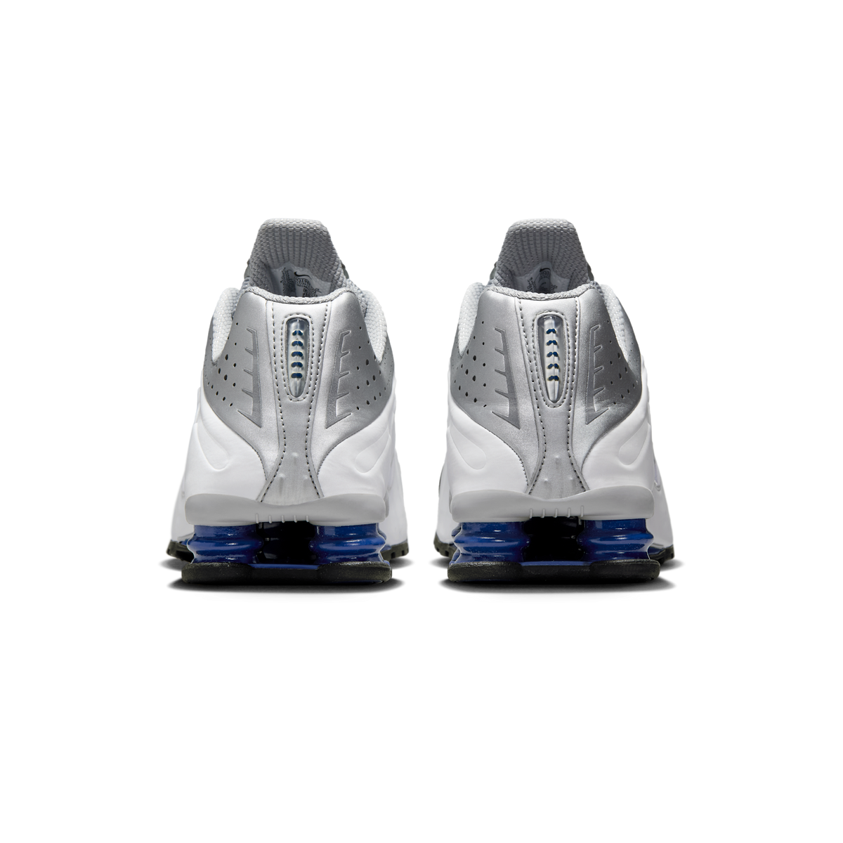 Nike Shox R4 Metallic Silver Deep Royal Blue | HQ1988-102