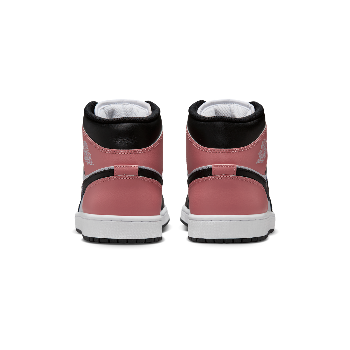 Jordan 1 Mid White Rust Pink Black