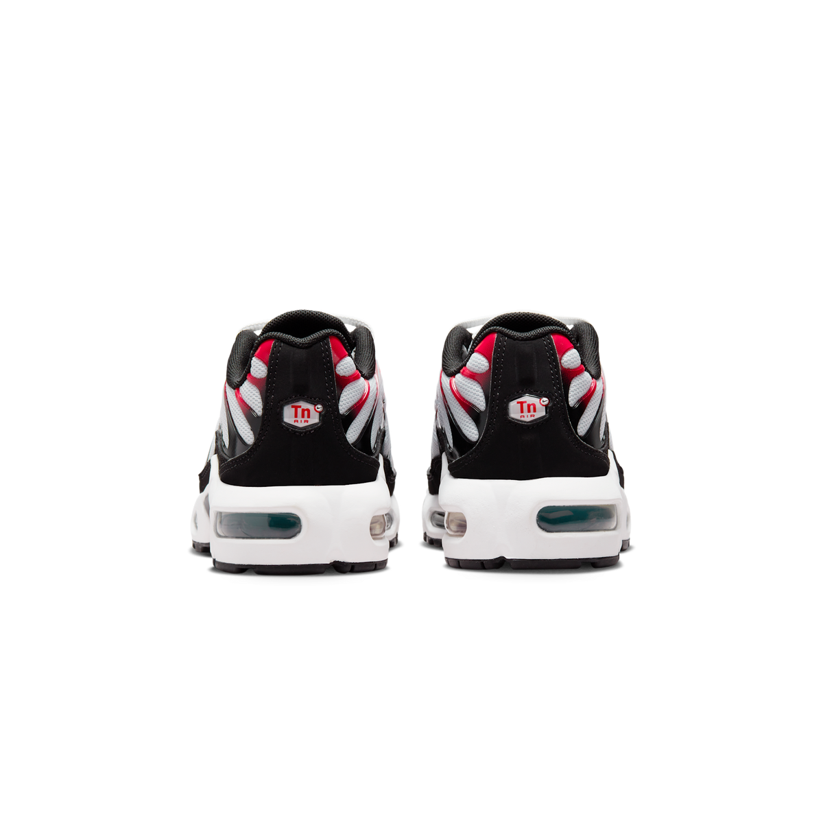 Nike Air Max Plus Pure Platinum Black White University Red (GS) | CD0609-027