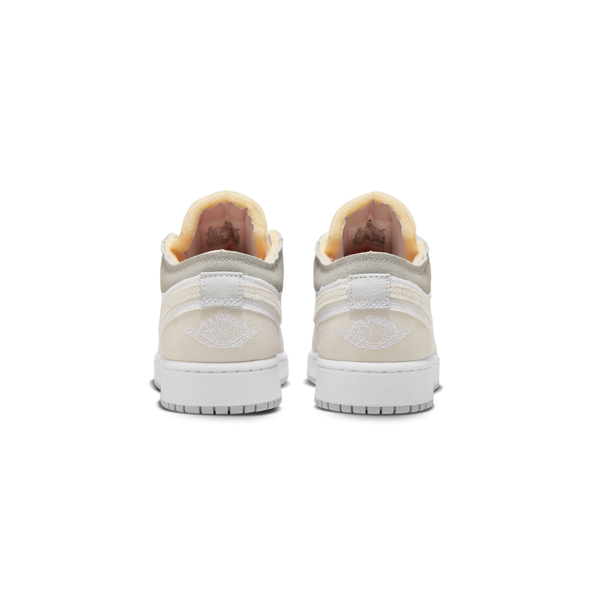Jordan 1 Low Inside Out Cream White Light Grey (GS)