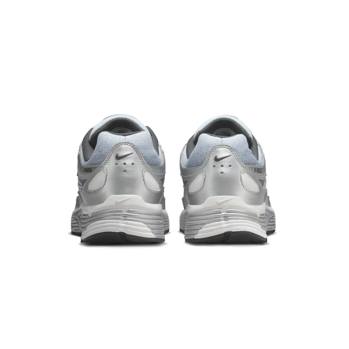 Nike P-6000 Metallic Silver Summit White-Wolf Grey
