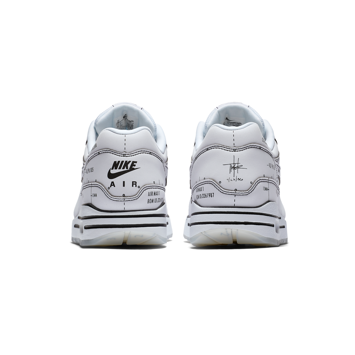 Nike Air Max 1 Tinker Schematic