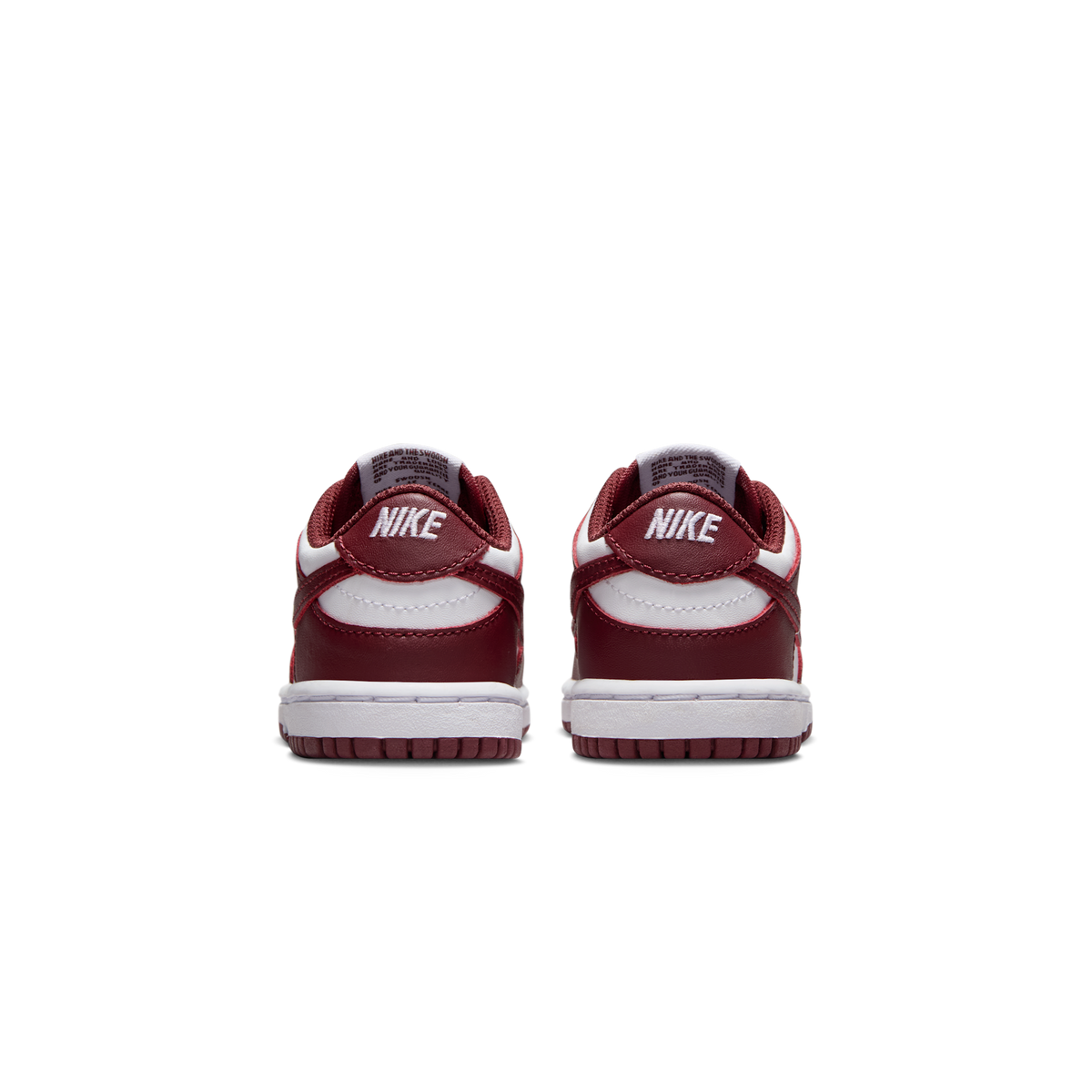 Nike Dunk Low White Gym Red Redwood (TD) | FB9107-115