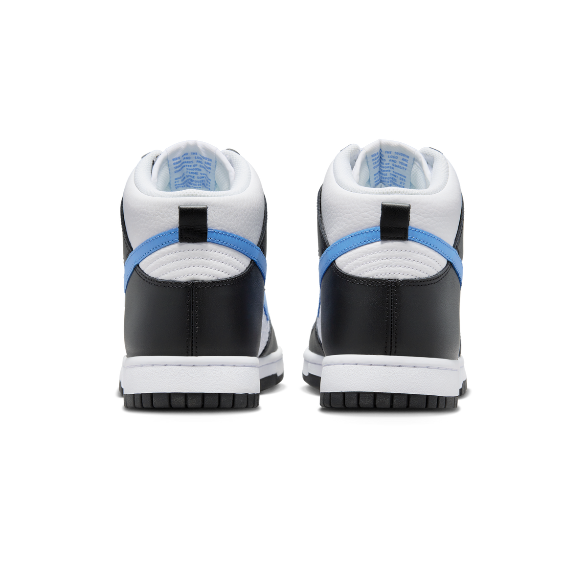 Nike Dunk High Retro FLC Black University Blue White | FJ4210-001