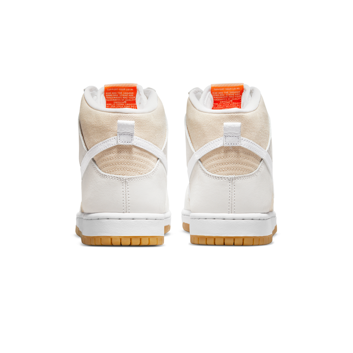 Nike SB Dunk High Pro ISO Orange Label Unbleached Natural | DA9626-100