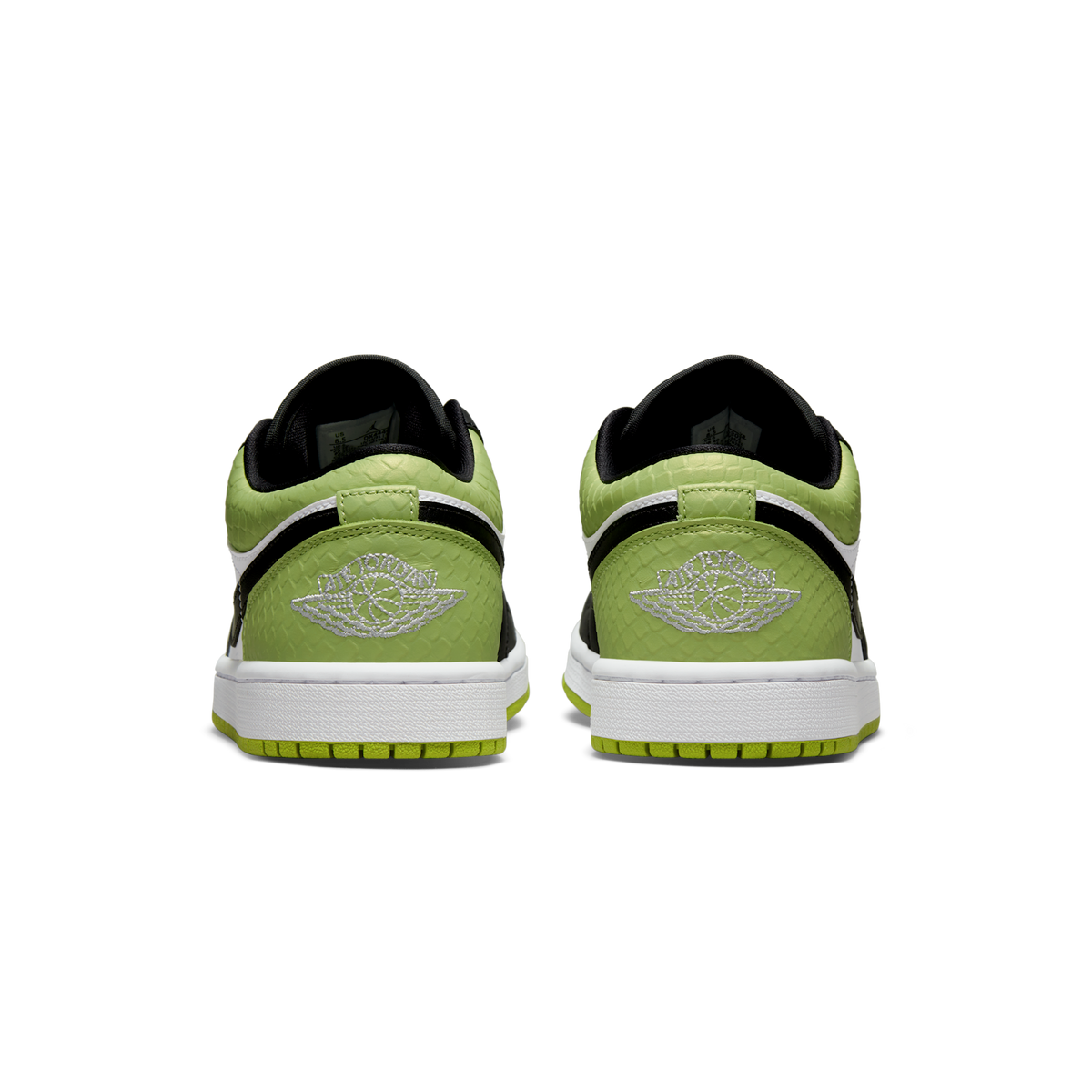 Jordan 1 Low Snakeskin Vivid Green (Women's)