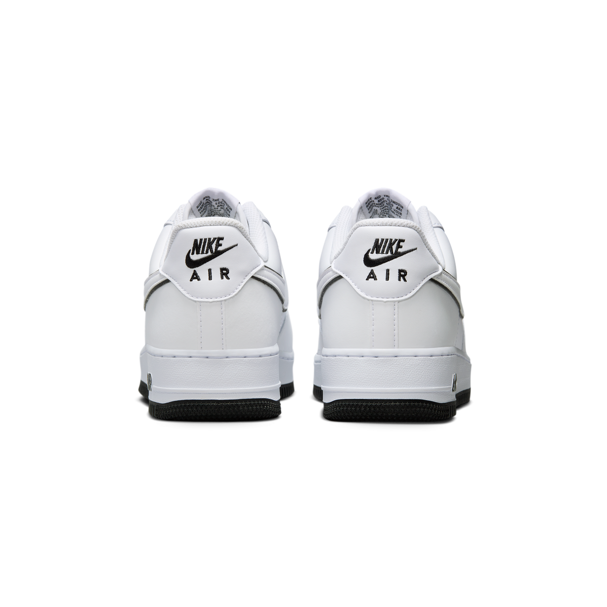 Nike Air Force 1 '07 Low White Black Outline Swoosh