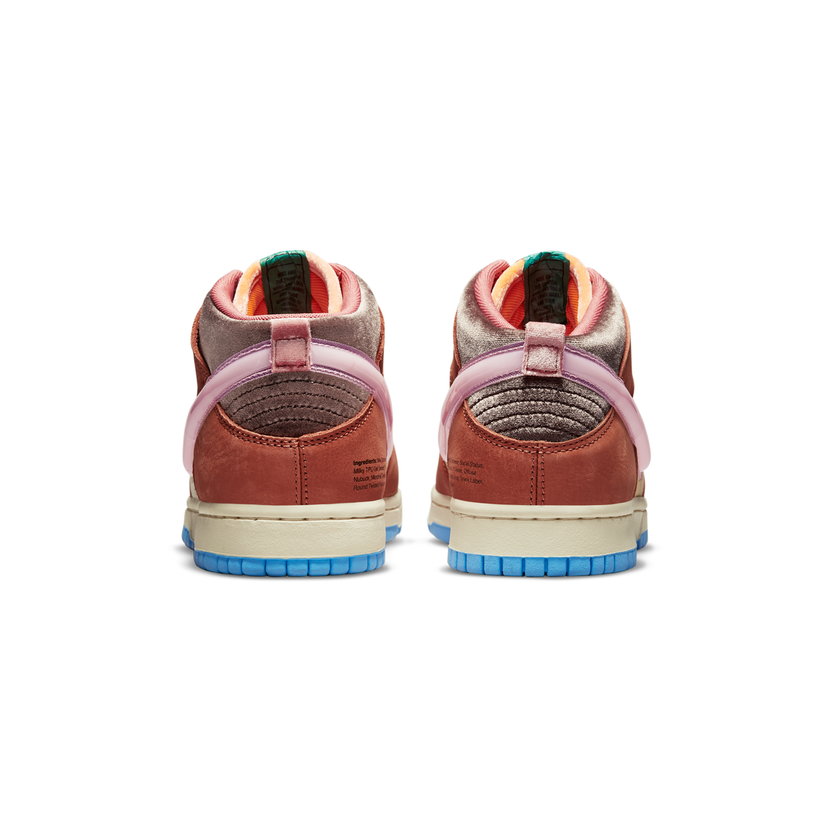 Nike Dunk Mid Social Status Free Lunch Chocolate Milk
