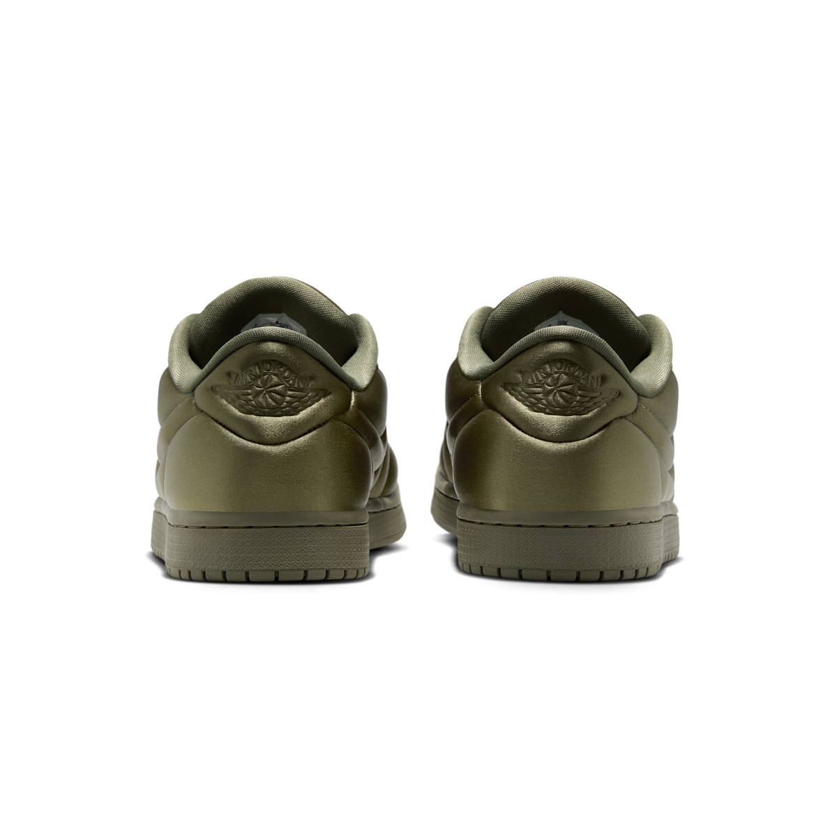 Jordan 1 Low Method of Make Satin Medium Olive (Women's)